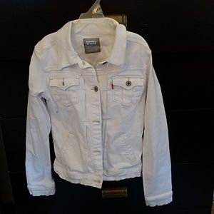 Girls Jean jacket size large